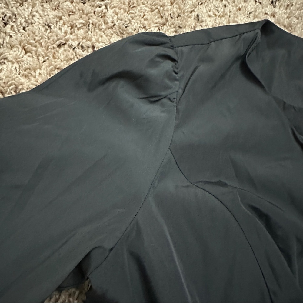 RARE Forever 21 Twist Dark Gray Jacket Dress Limited Edition Tulle Mall Goth - Picture 5 of 16